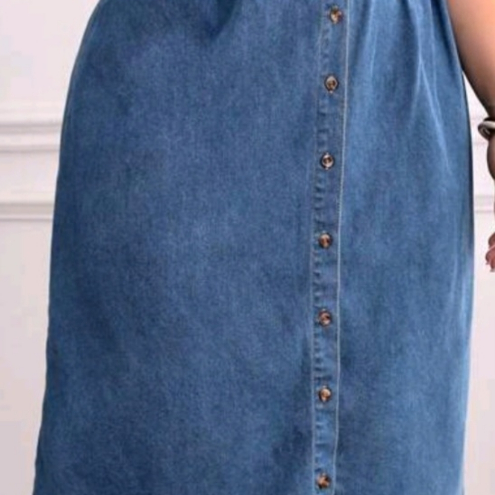 NWOT Shein Jean Skirt Size XL